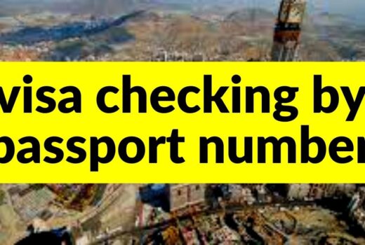 saudi visa check by passport number