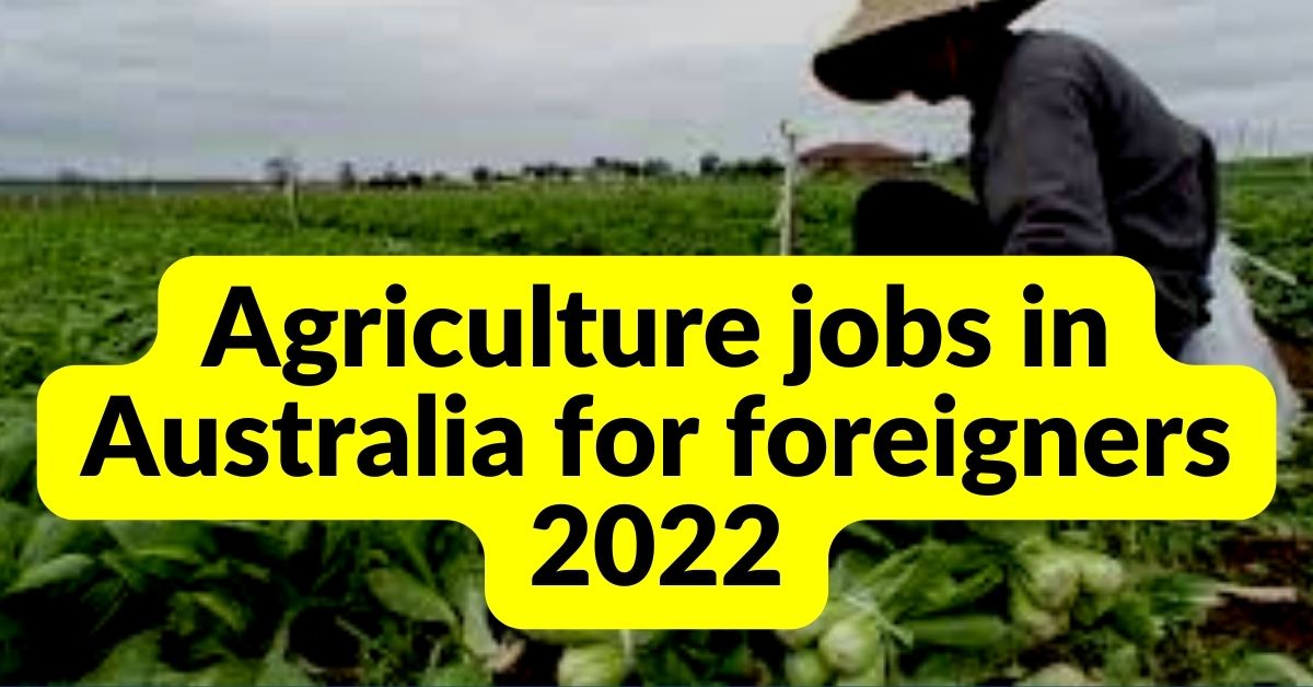 Agriculture jobs in Australia
